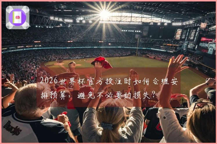 2026世界杯官方投注时如何合理安排预算，避免不必要的损失？