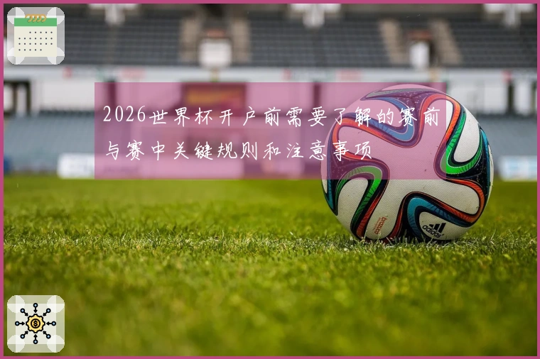 2026世界杯开户前需要了解的赛前与赛中关键规则和注意事项